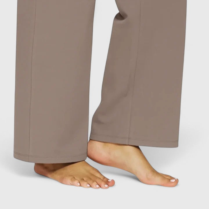 Zoey | Damen Hohe Taille Weite Hose