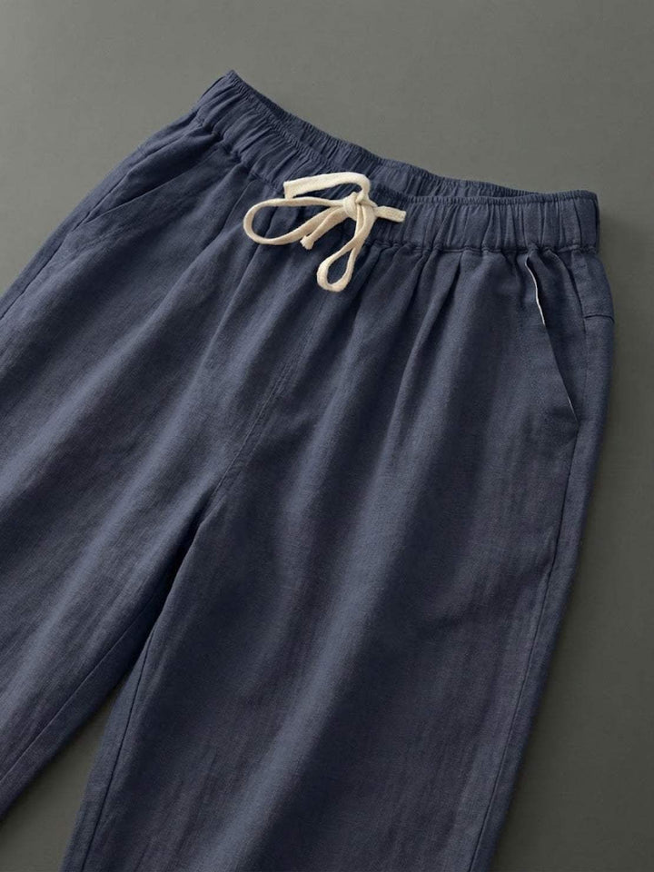 Isabella | Dames Trekkoord Taille Casual Slim Fit Broek