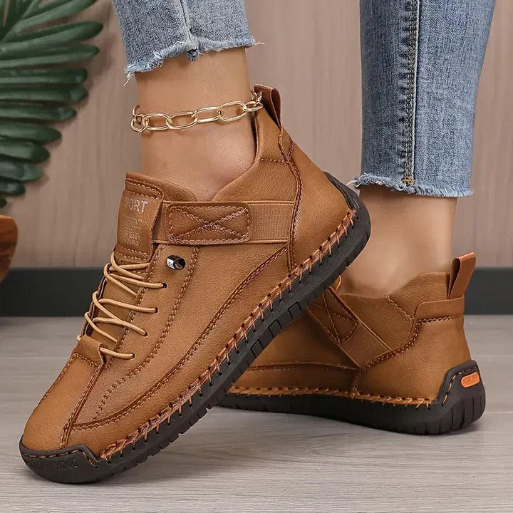 Mila | Dames Orthopedische Klittenbandsluiting Casual Sneakers