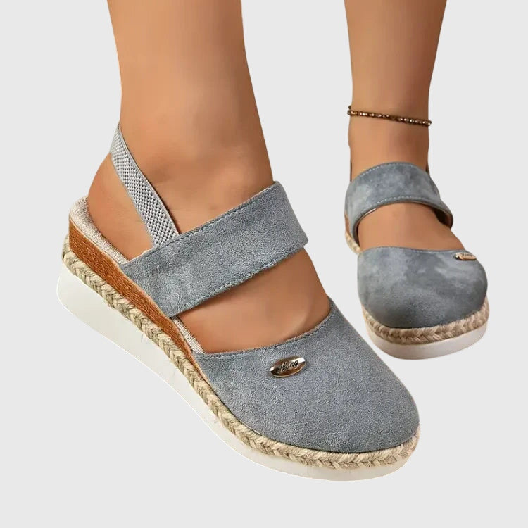 Vanessa | Dames Casual Espadrille Comfort Sandalen