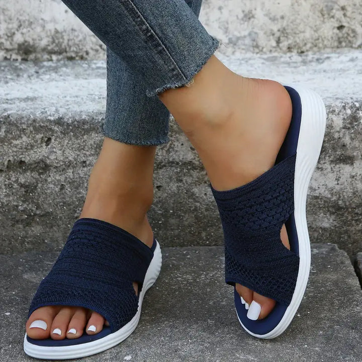 Chloe | Damen Orthopädische Slip-On Slide Sandalen