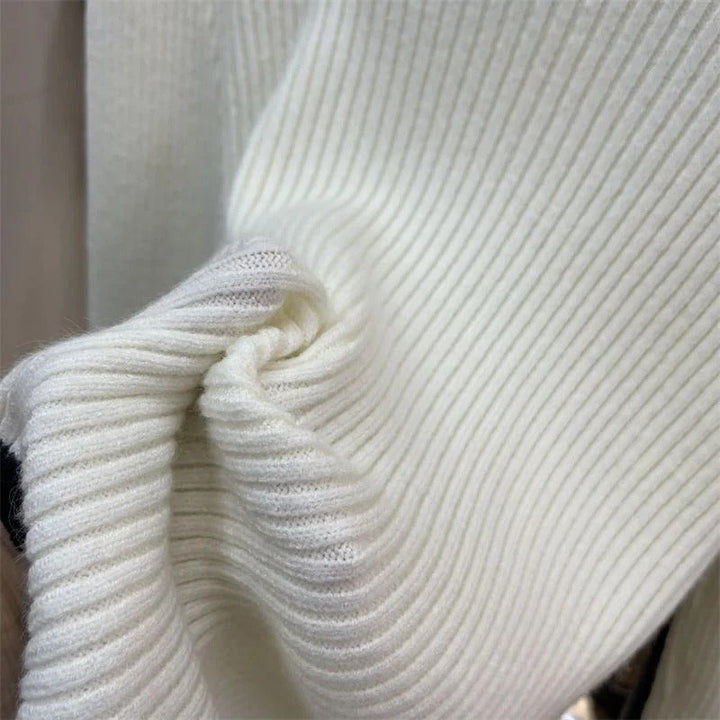 Asymmetrische™ Gebreide Trui | Zachte Brei | Elegant en Modern