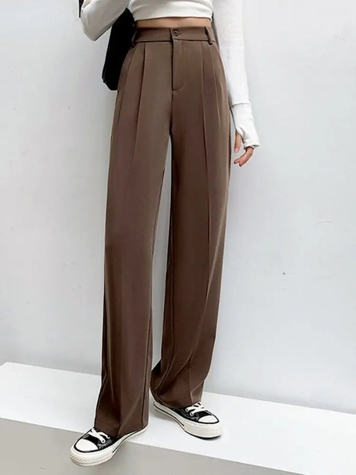 Emma | Elegante Hoge Taille Broek