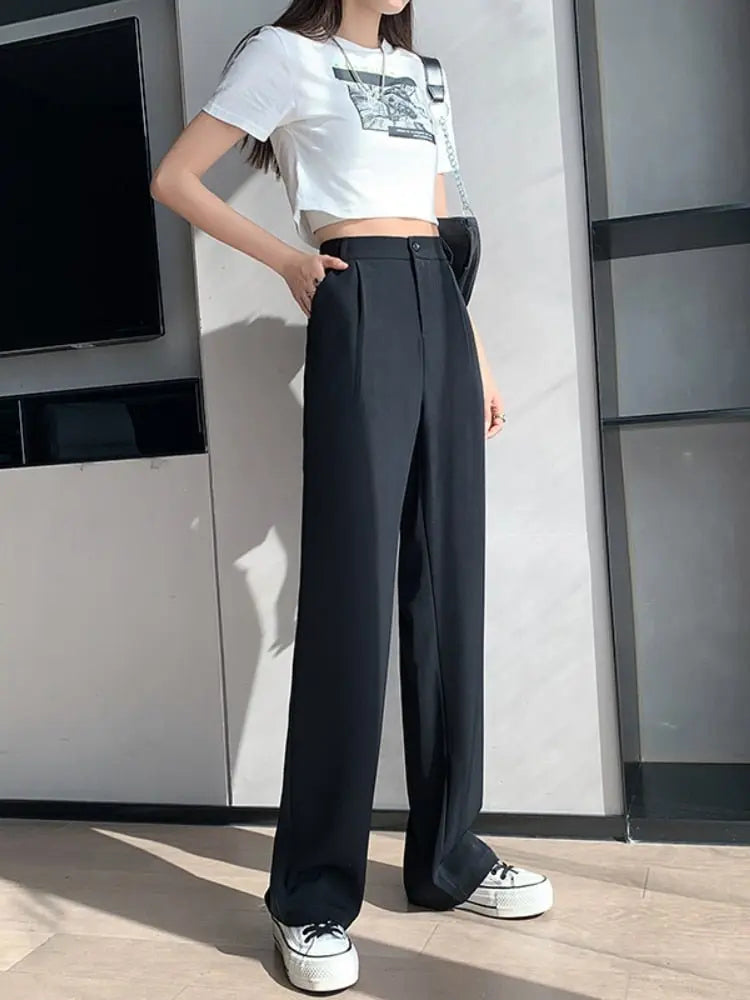 Emma | Elegante Hoge Taille Broek