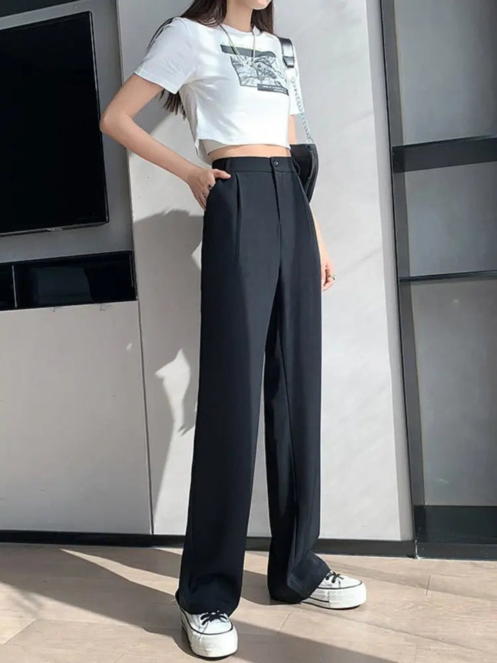 Emma | Elegante Hoge Taille Broek