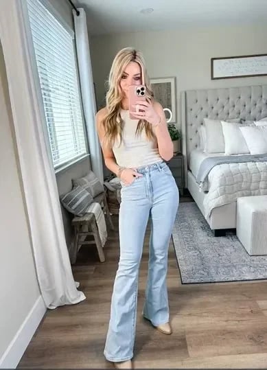 Noah | Stijlvolle Jeans met Hoge Taille