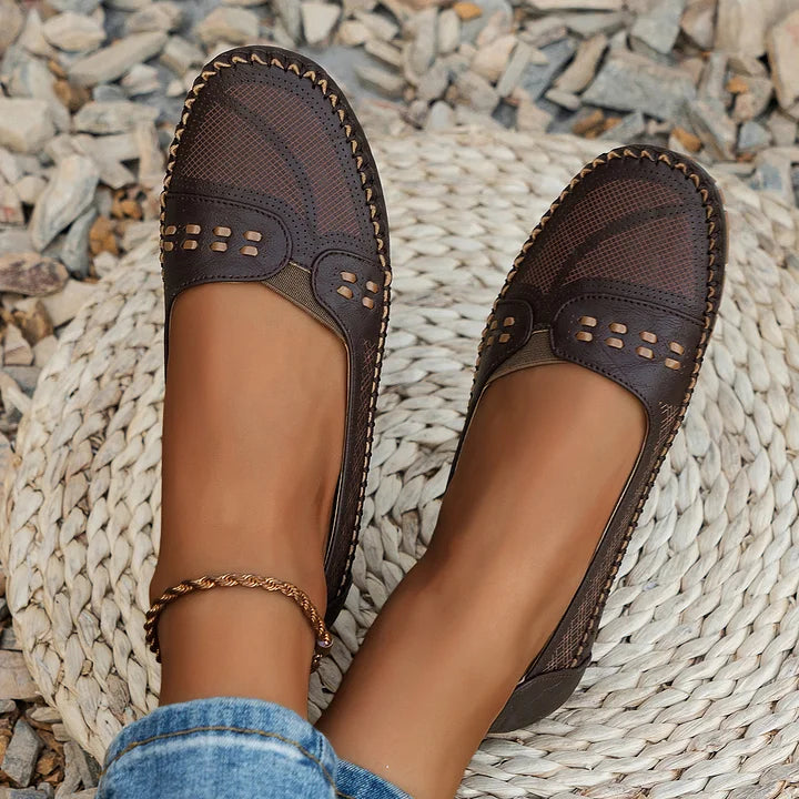 Valentina | Dames Stijlvolle Orthopedische Casual Slip-On Schoenen