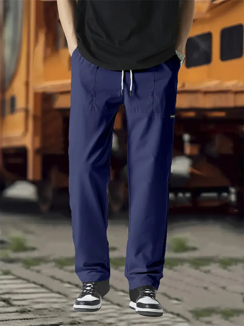 Nicholas | Heren Casual Broek met Trekkoord en Ontspannen Pasvorm