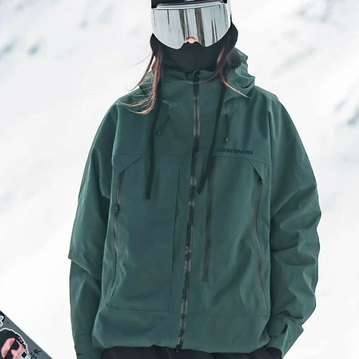 Damen Wasserdichte Ski-Jacke Windabweisend Wintersport Outdoorjacke - Farbe 4