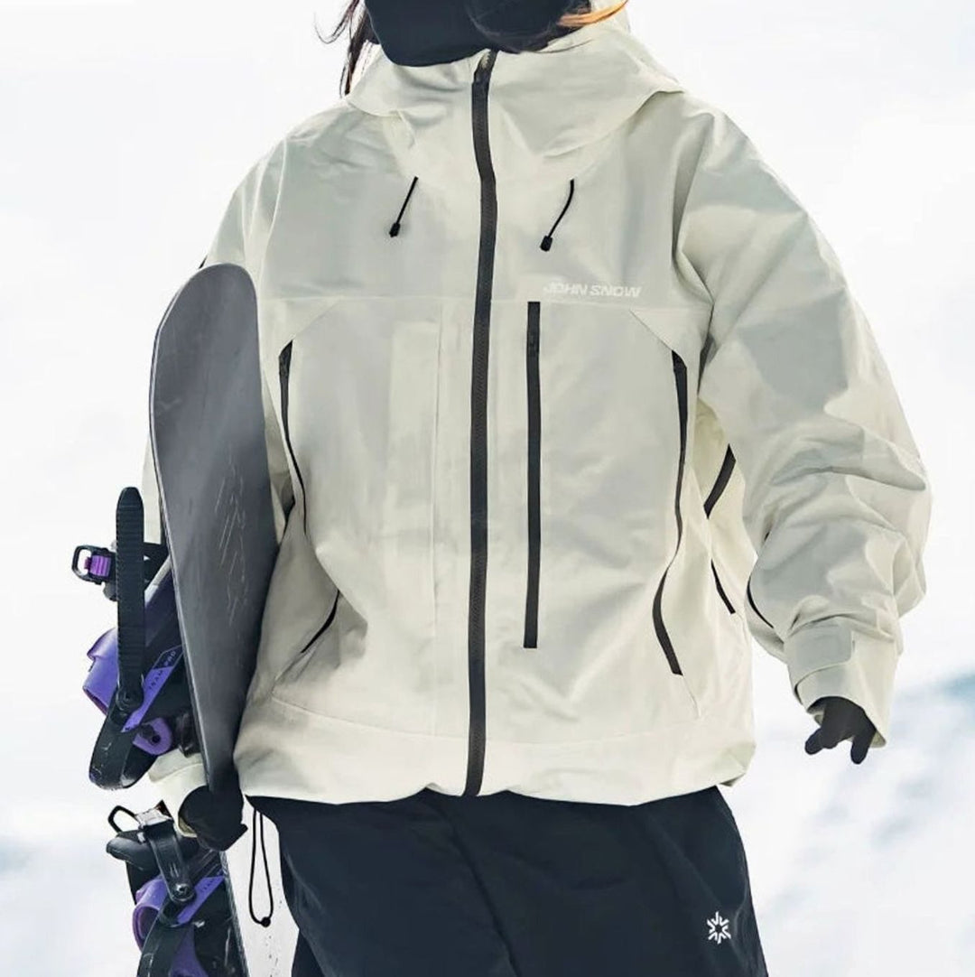 Damen Wasserdichte Ski-Jacke Windabweisend Wintersport Outdoorjacke