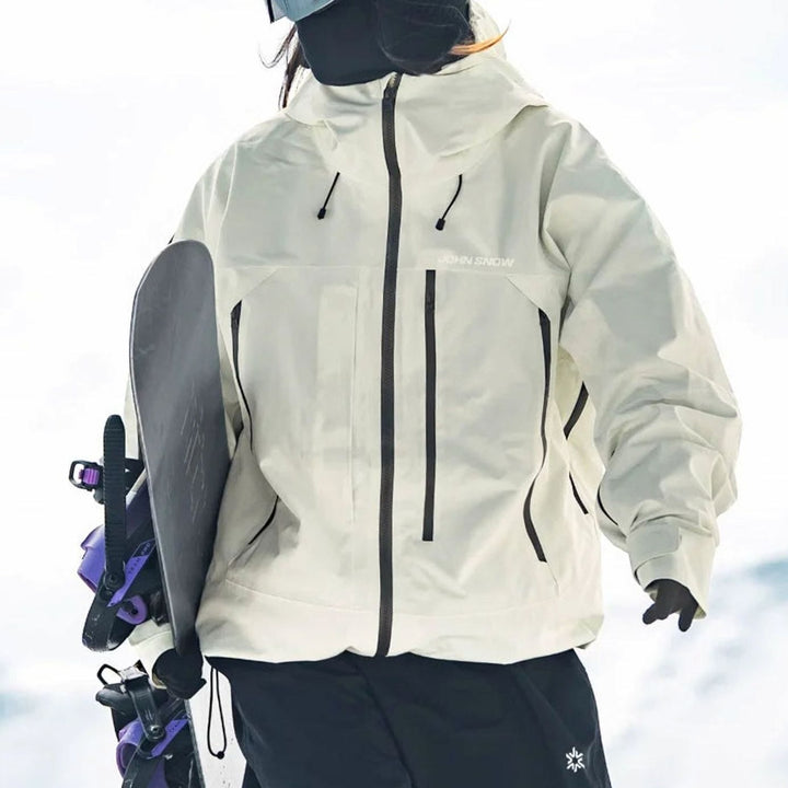 Damen Wasserdichte Ski-Jacke Windabweisend Wintersport Outdoorjacke - Farbe 2