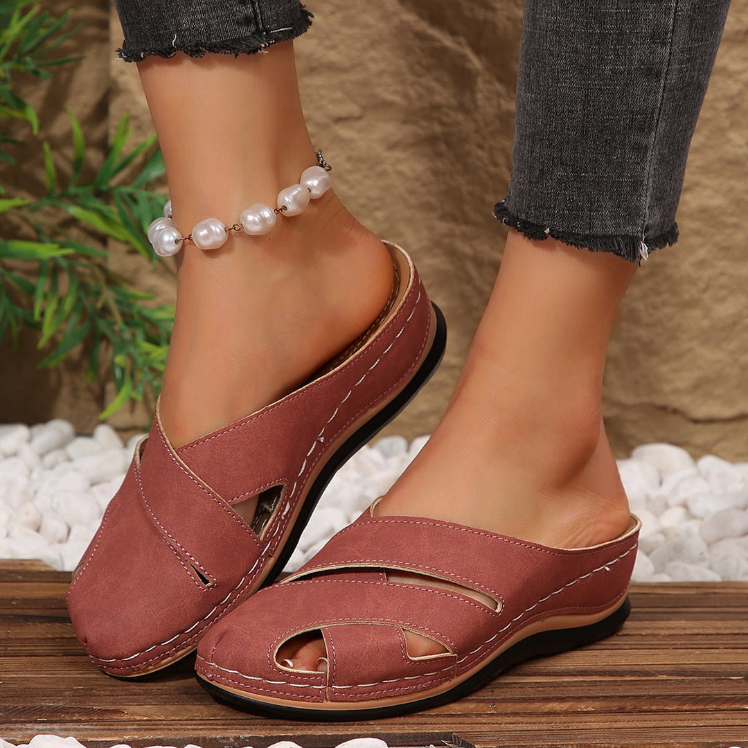 Dames Ademende Orthopedische Slip-On Sandalen