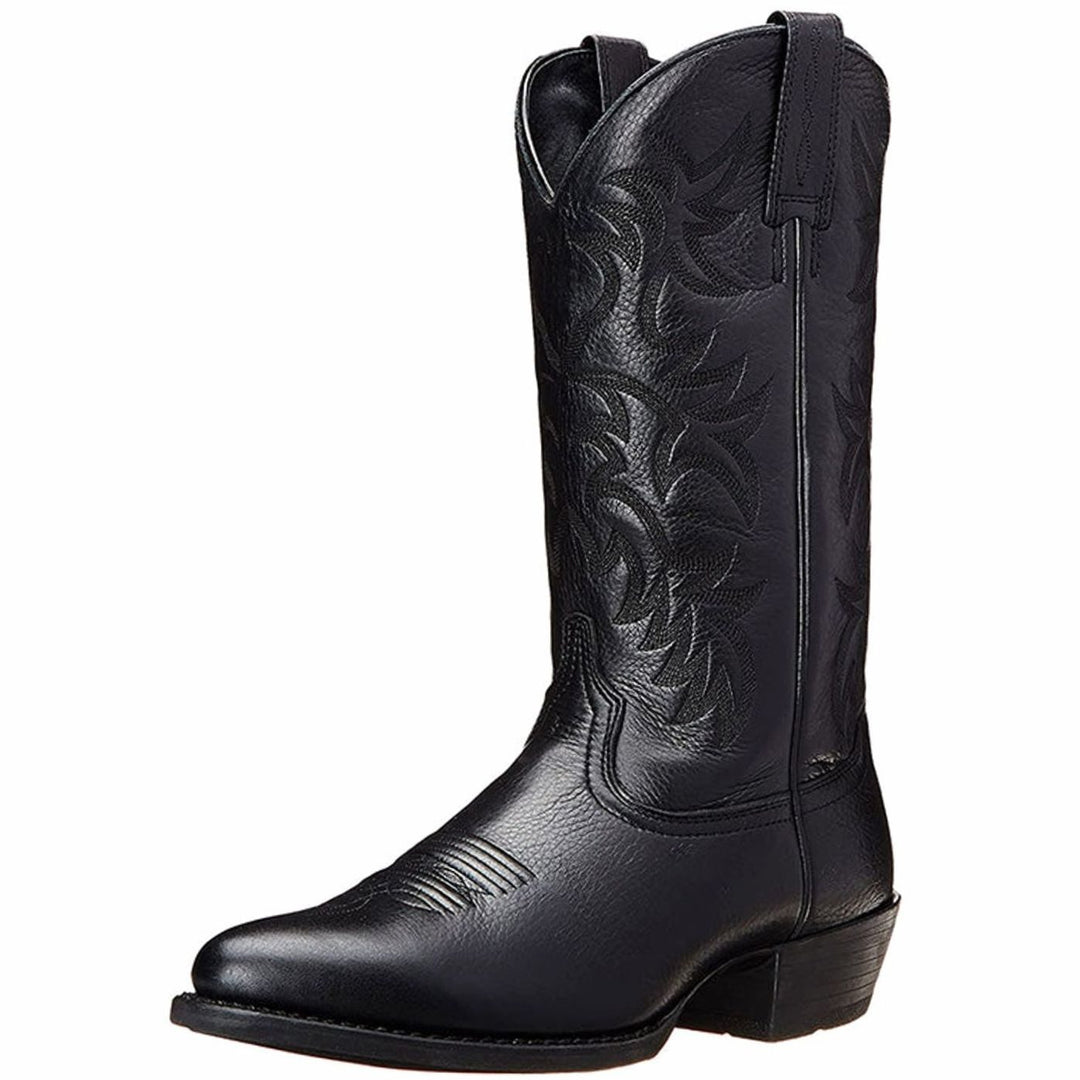 Dames Klassieke Geborduurde Cowboylaarzen met Blokhak