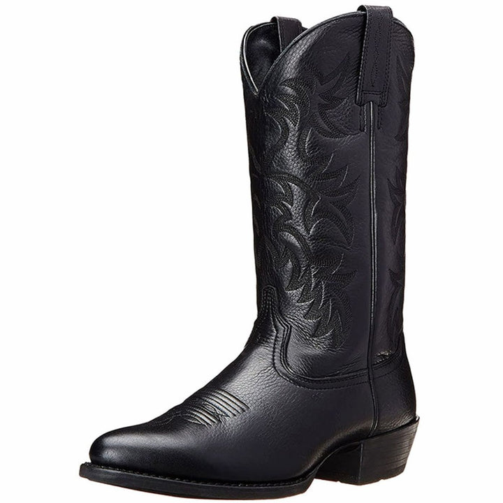 Dames Klassieke Geborduurde Cowboylaarzen met Blokhak