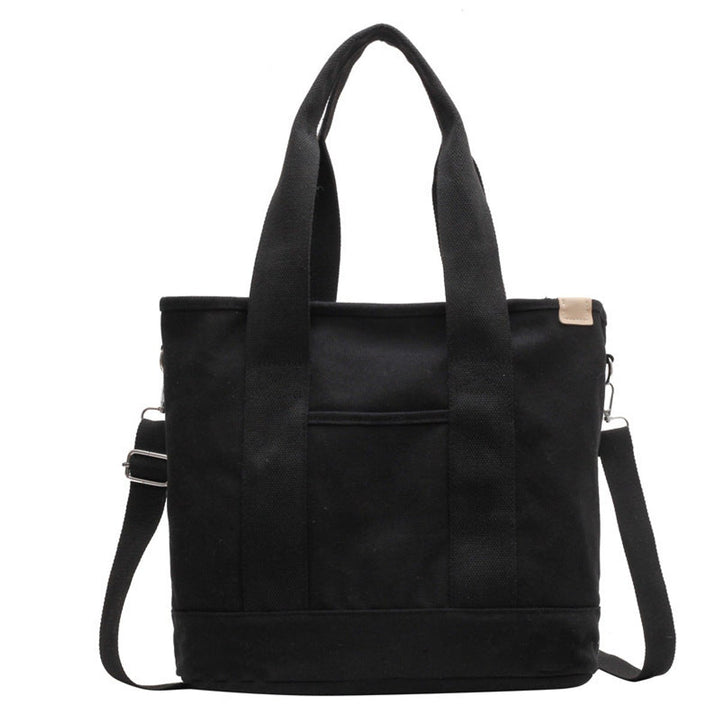 Dames Multifunctionele Canvas Tote Bag Verstelbare Schouderriem