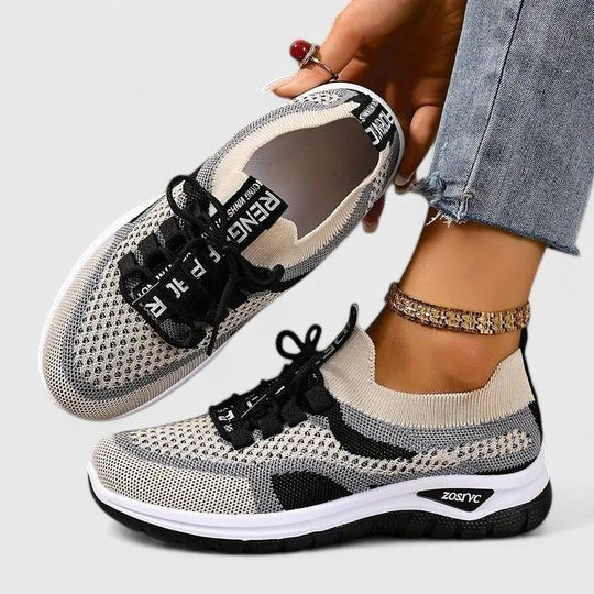 Dames Orthopedische Ademend Mesh Vetertrainers met Boogondersteuning