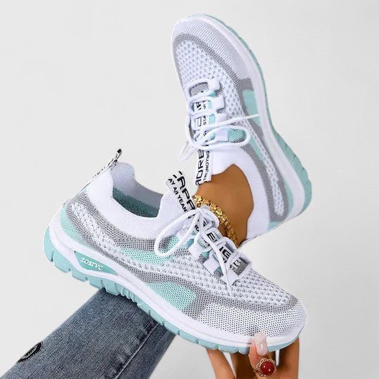 Dames Orthopedische Ademend Mesh Vetertrainers met Boogondersteuning