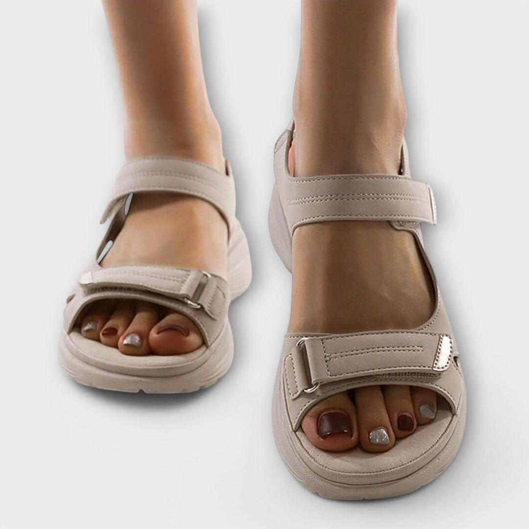 Dames Orthopedische Klittenband Sandalen Anatomische Zoolondersteuning