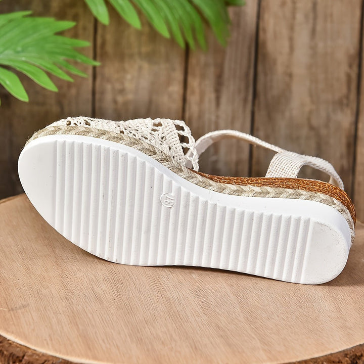 Dames Orthopedische Verstelbare Comfortabele Sandalen Gehaakt