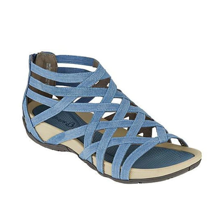 Dames Orthopedische Verstelbare Gevlochten Sandalen - Light Blue