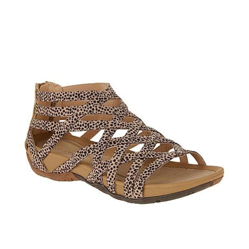 Dames Orthopedische Verstelbare Gevlochten Sandalen - Gray