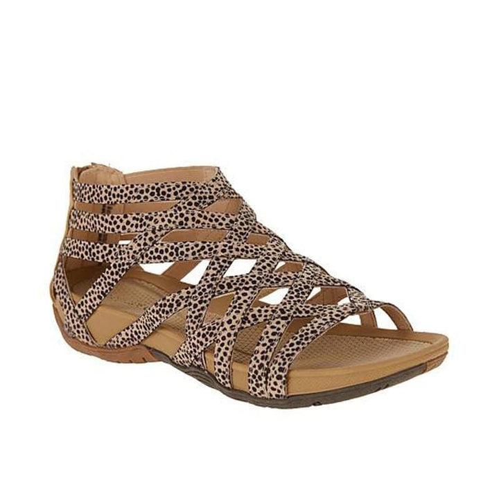 Dames Orthopedische Verstelbare Gevlochten Sandalen - Gray