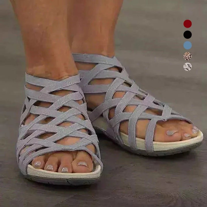 Dames Orthopedische Verstelbare Gevlochten Sandalen