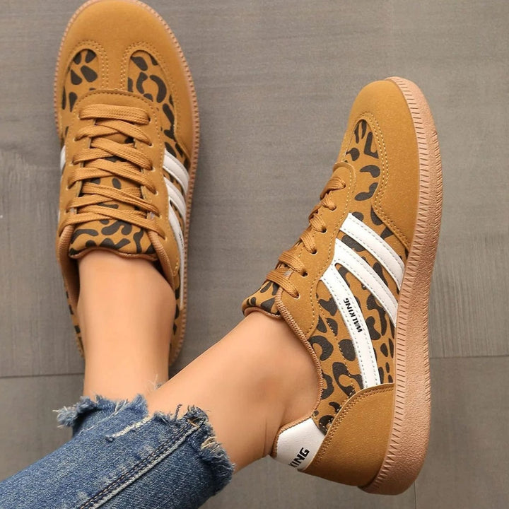 Dames Orthopedische Vetersneakers Brede Teenbox Gewelfde Zool