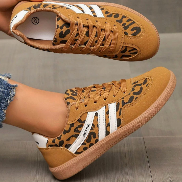 Dames Orthopedische Vetersneakers Brede Teenbox Gewelfde Zool