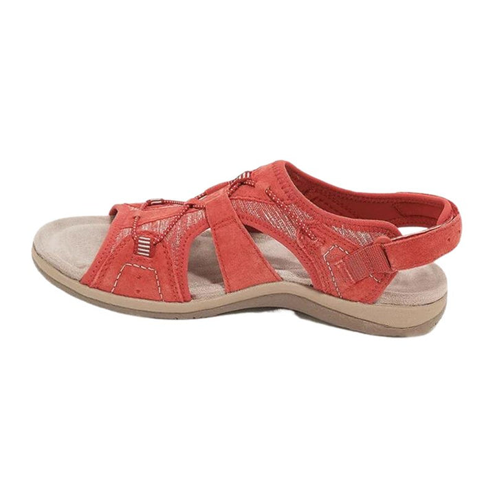 Dames Orthopedische Zomer Comfort Sandalen - Red