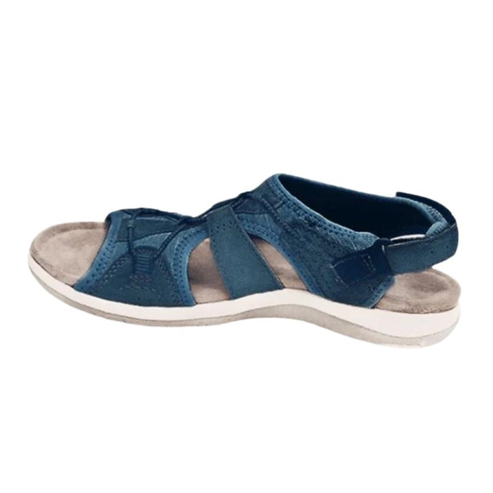 Dames Orthopedische Zomer Comfort Sandalen - Navy Blue