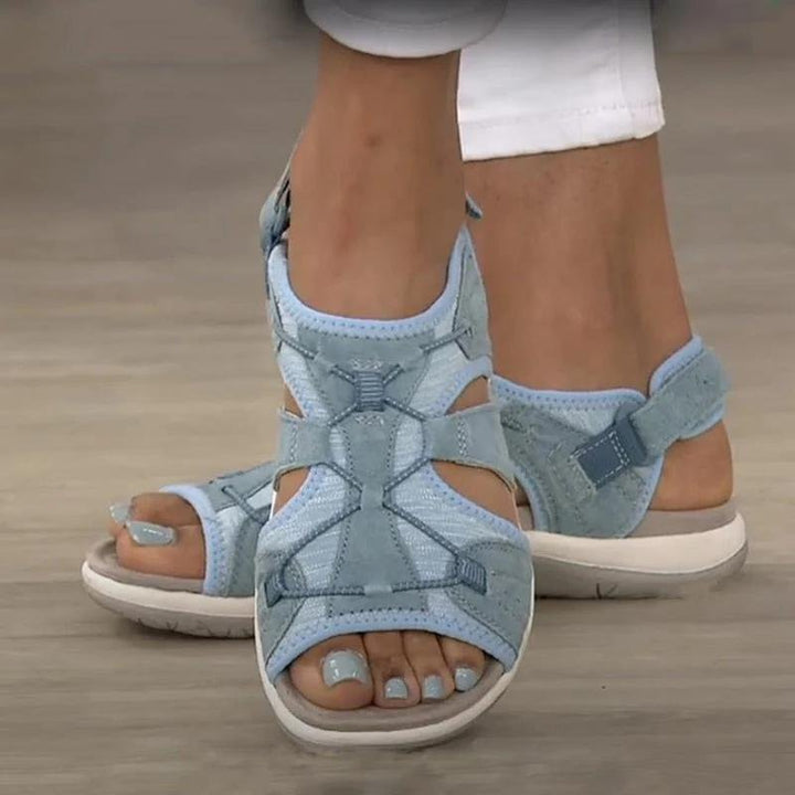 Dames Orthopedische Zomer Comfort Sandalen - Blue