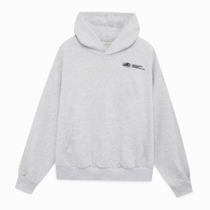 Dames Oversized Cropped Hoodie Katoen-Polyester Mix