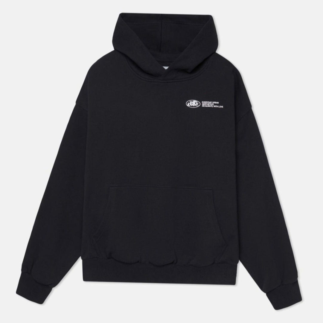 Dames Oversized Cropped Hoodie Katoen-Polyester Mix