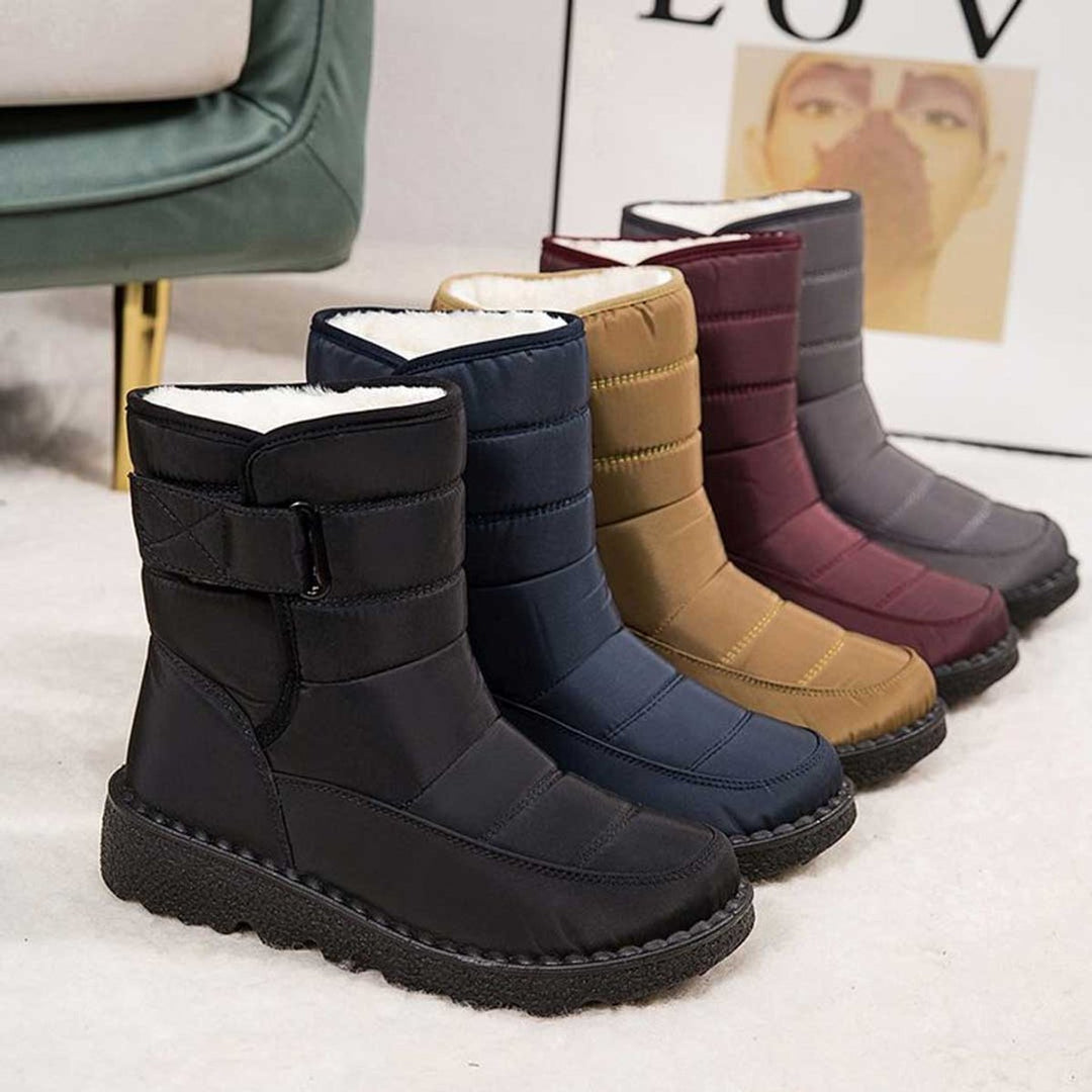 Dames Waterproof Thermo Knee High Boots Antislip Snowboots