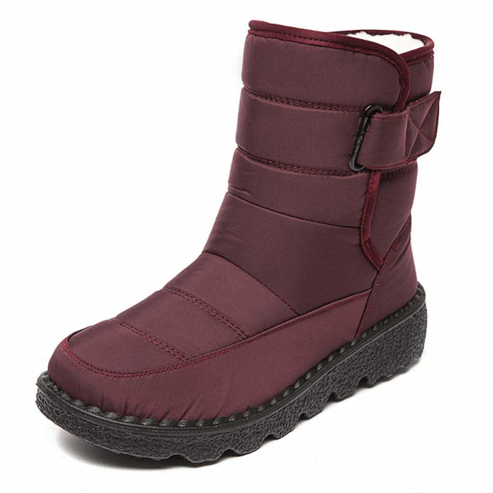 Dames Waterproof Thermo Knee High Boots Antislip Snowboots