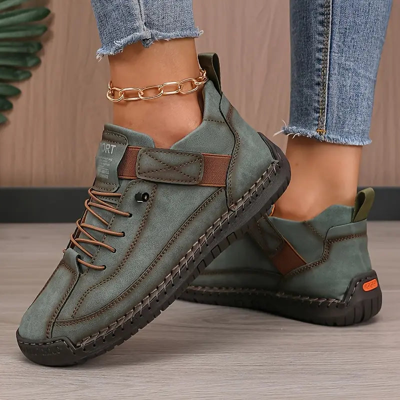 Mila | Dames Orthopedische Klittenbandsluiting Casual Sneakers
