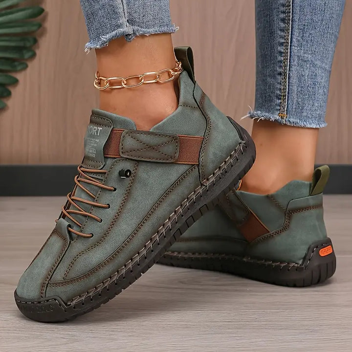 Mila | Dames Orthopedische Klittenbandsluiting Casual Sneakers