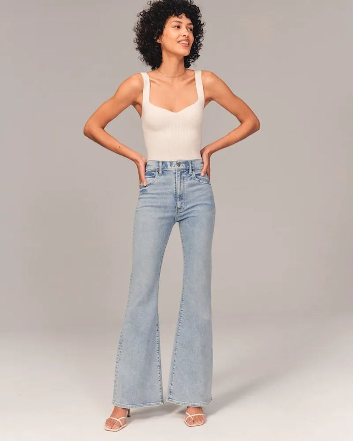 Noah | Stijlvolle Jeans met Hoge Taille