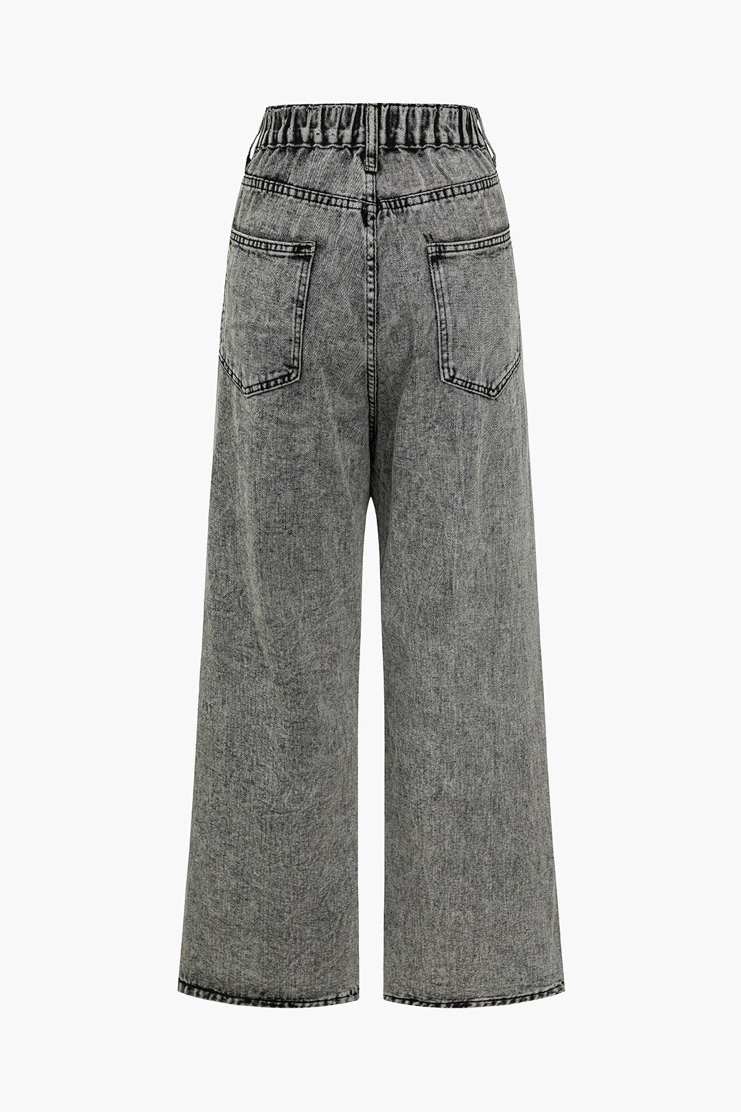 Lara | Hosen mit weitem Bein und asymmetrischen Details