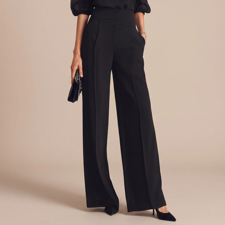 Driedelige Damesset Transparante Top Camisole Wijde Broek