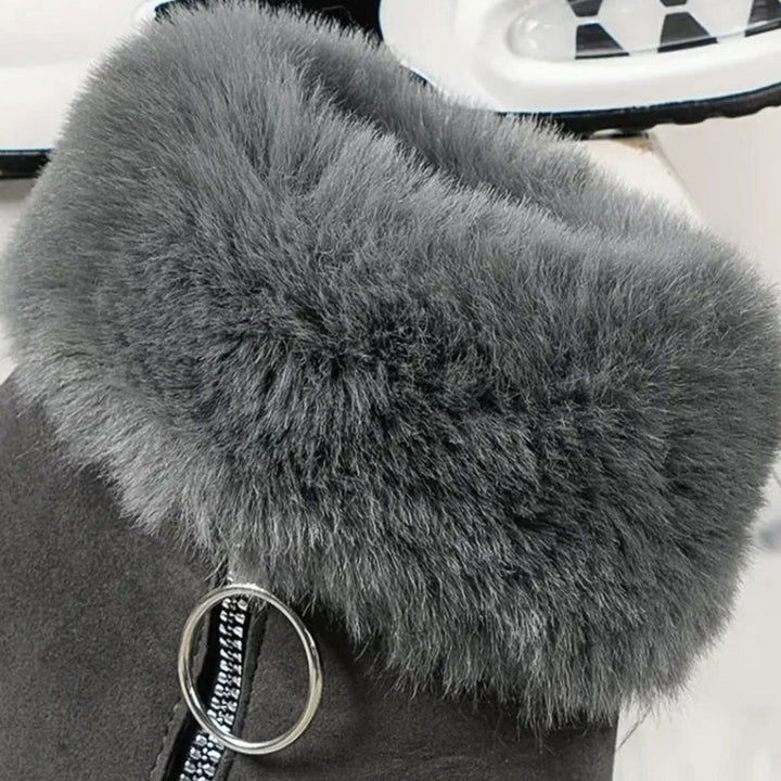 Enkellaarsjes Dames Warme Winterlaarzen Antislip Luchtkussen Zool
