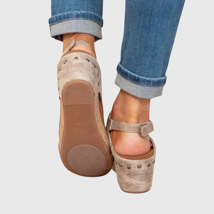 Bella | Damen Orthopädische Plateausandalen