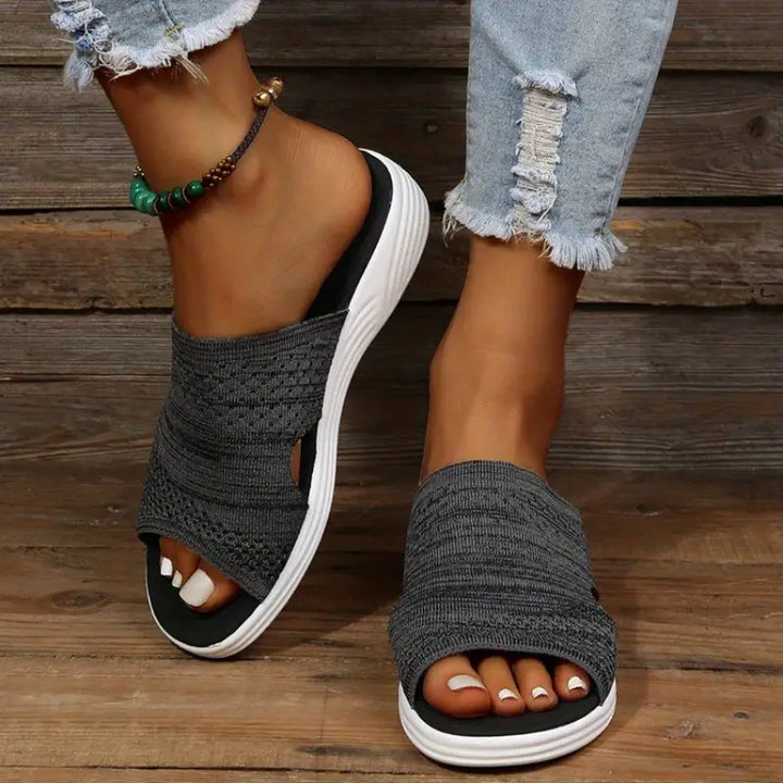 Chloe | Damen Orthopädische Slip-On Slide Sandalen