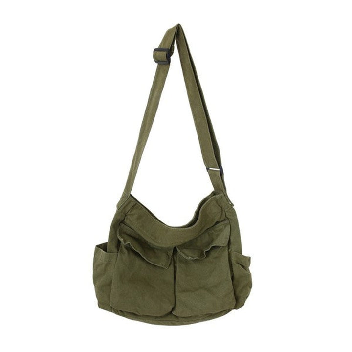 Grote Oversized Zwarte Canvas Tote Bag Dames Schoudertas