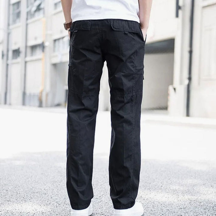 Heren Cargo Pantalon met Elastische Taille en Stretchstof