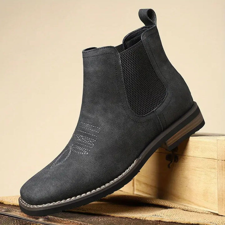 Heren Chelsea Boots Tijdloze Leren Enkellaarzen