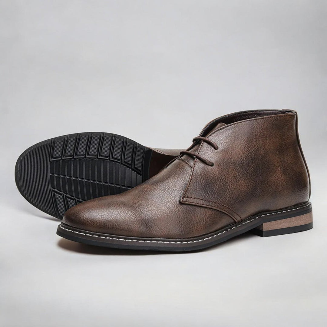 Heren Chukka Mens Boots Klassieke Veterschoenen Enkellaarzen