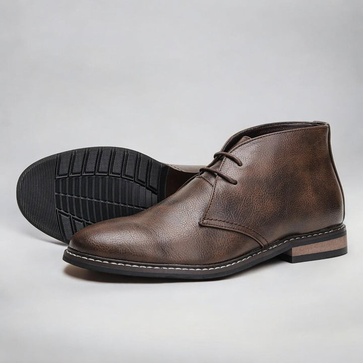 Heren Chukka Mens Boots Klassieke Veterschoenen Enkellaarzen