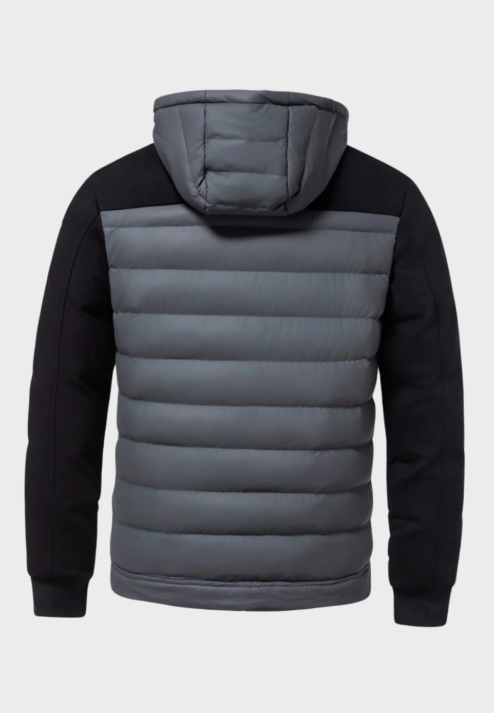 Heren Gewatteerde Hybride Winterjas met Capuchon